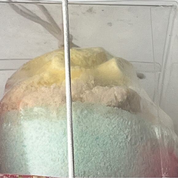 Bath Fizzy Rainbow Bubble Sherbet Cupcake Bath Time Accessories New in Box - Picture 5 of 8